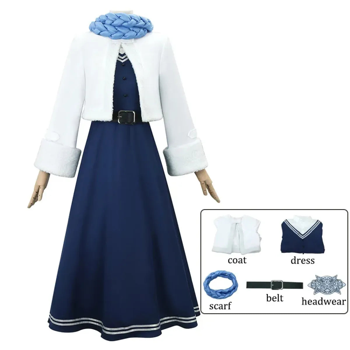 Fern Cosplay Costume Set – Frieren at the Funeral - Cosplay - Cosplay - 5