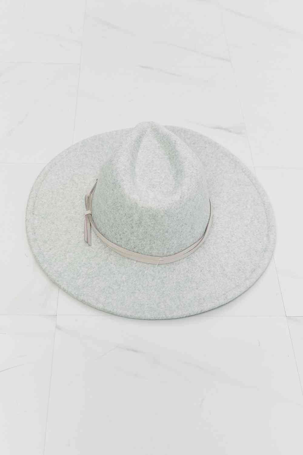 Festival Babe Fedora Hat - Light Gray / One Size - Accessories - Hats - 4 - 2024