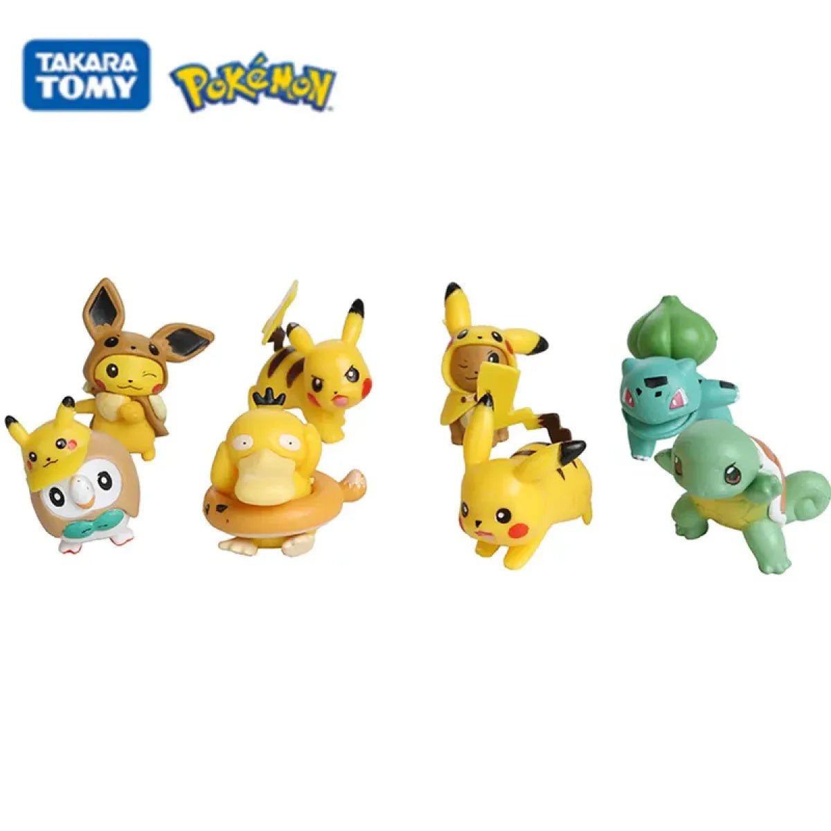8pc Mini Pokémon Pikachu Figure Set - Figurines - Figures - 5