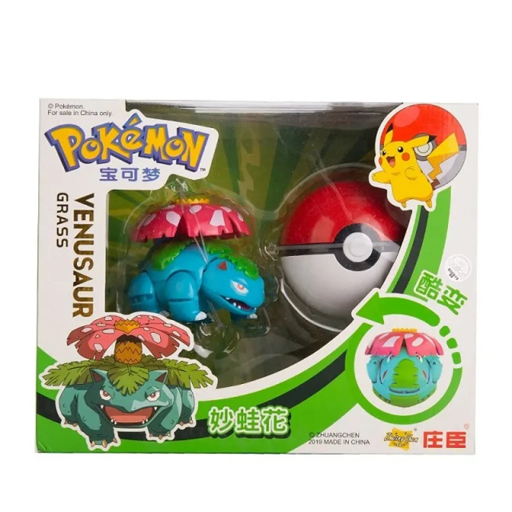 Pokemon Deformation Pokeball Figure Set - Stationery & More - Stickers - 13