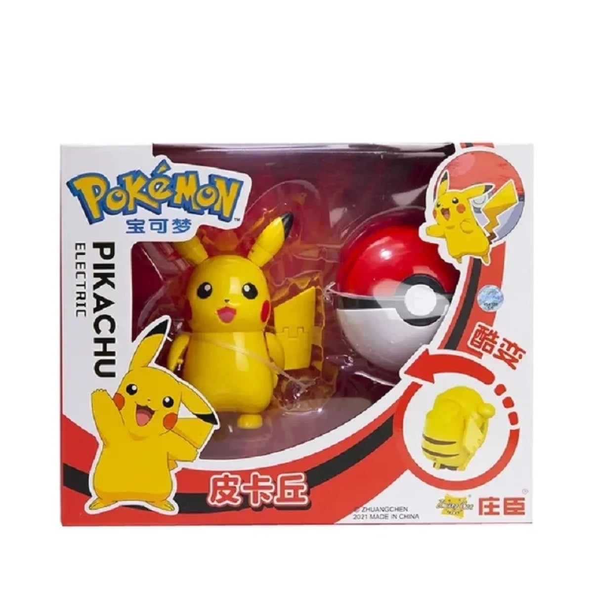 Pokemon Deformation Pokeball Figure Set - Stationery & More - Stickers - 22