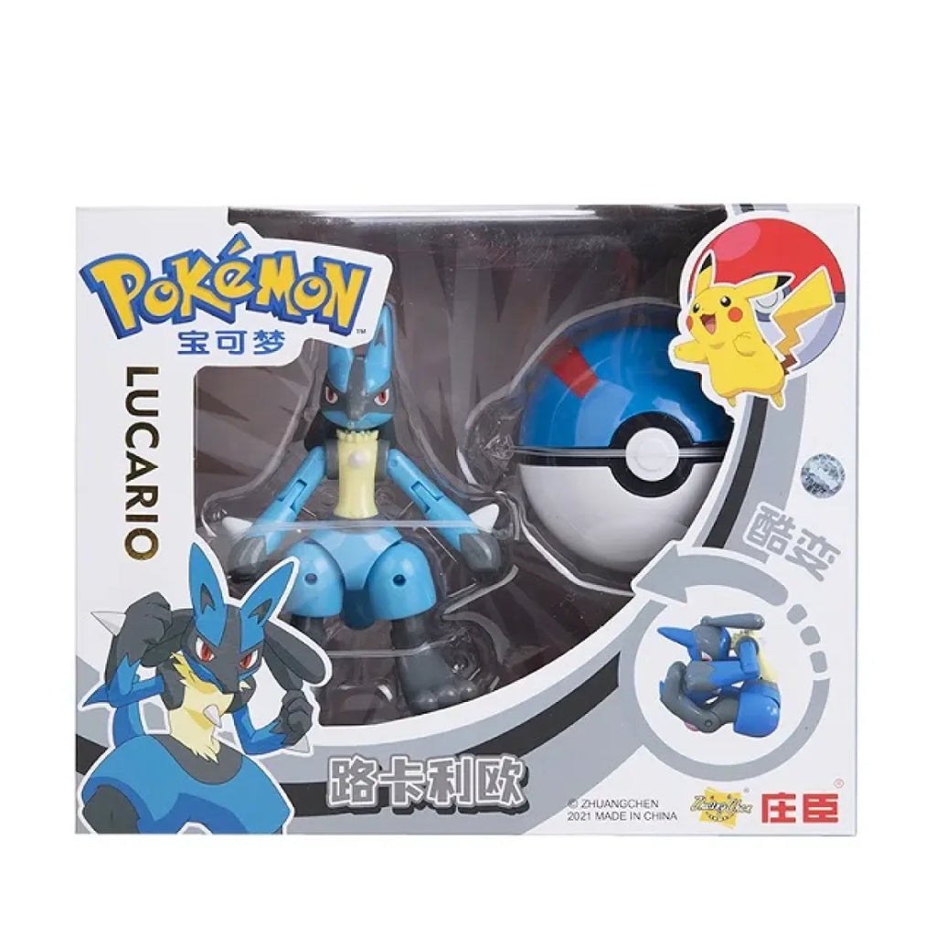 Pokemon Deformation Pokeball Figure Set - Stationery & More - Stickers - 8