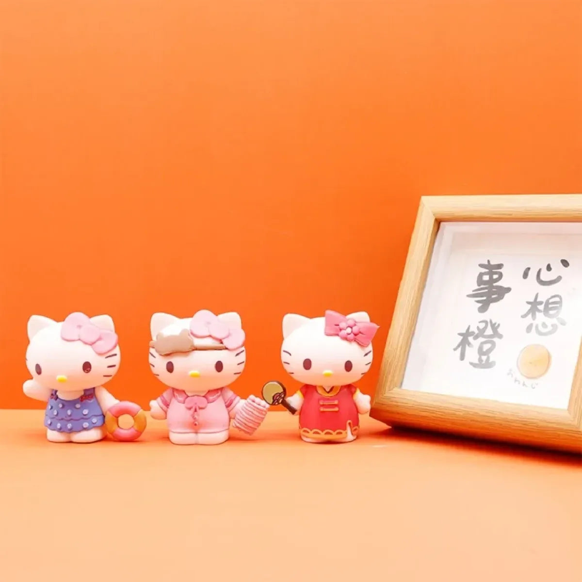 Hello Kitty Dress-Up Desktop Figurine Set - All Dresses - Figurine - 5