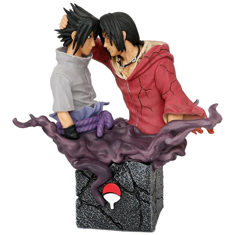 17cm Uchiha Sasuke and Itachi Reconciliation Figure - 17cm NO Box - Figurines - Action & Toy Figures - 7 - 2024