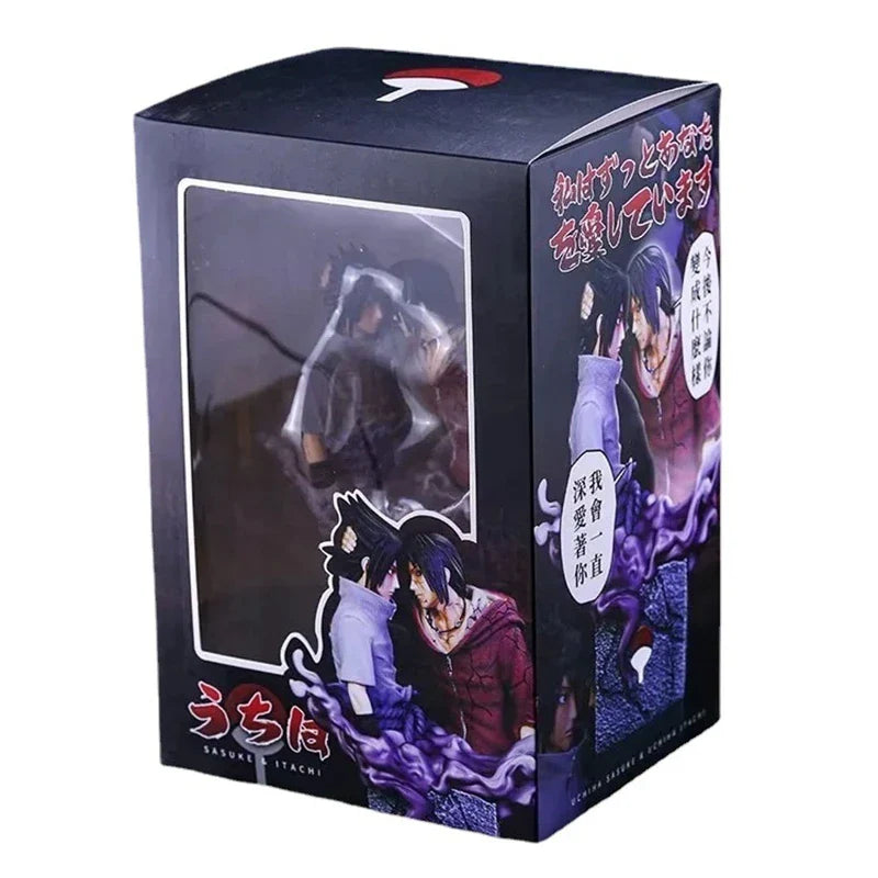 17cm Uchiha Sasuke and Itachi Reconciliation Figure - 17cm With Box - Figurines - Action & Toy Figures - 8 - 2024