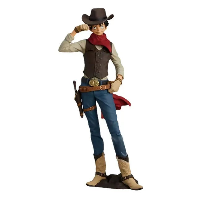 One Piece Cowboy Luffy & Cowboy Nami Figure - Luffy / With Box - Figurines - Action & Toy Figures - 7 - 2024