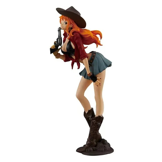 One Piece Cowboy Luffy & Cowboy Nami Figure - Nami / With Box - Figurines - Action & Toy Figures - 8 - 2024