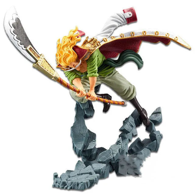 One Piece Duel - Edward Newgate vs Gol D Roger Figure - 1PC White beard / With Box - Figurines - Action & Toy Figures