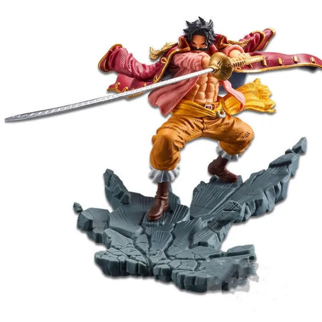 One Piece Duel - Edward Newgate vs Gol D Roger Figure - 1PC Roger / With Box - Figurines - Action & Toy Figures - 7