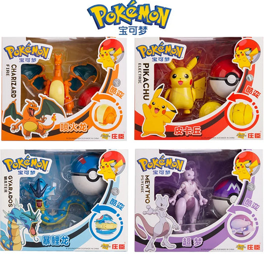Pokemon Deformation Figures - Pikachu & Friends Collectibles - Figurines - Action & Toy Figures - 1 - 2024