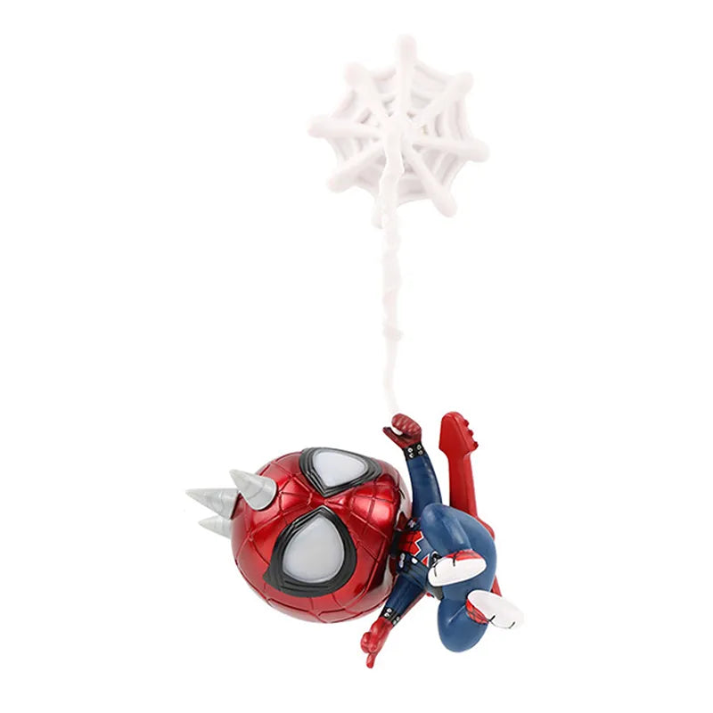 Spiderman Action Figure Toy - 9cm - PVC Desk Decoration - Spiderman-1pcs H3 / 9CM - Figurines - Action & Toy Figures