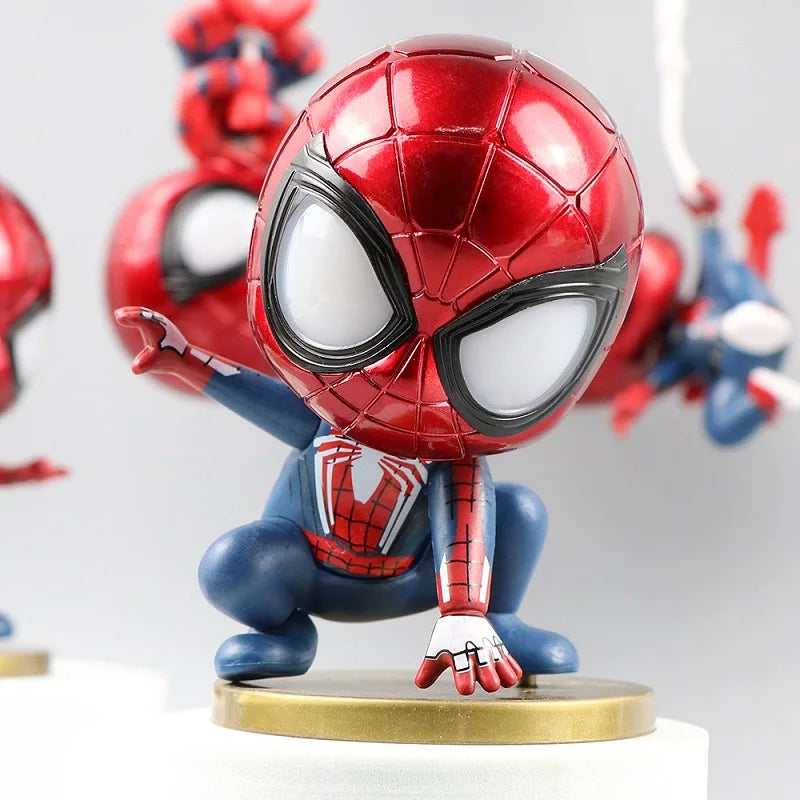Spiderman Action Figure Toy - 9cm - PVC Desk Decoration - Figurines - Action & Toy Figures - 5 - 2024