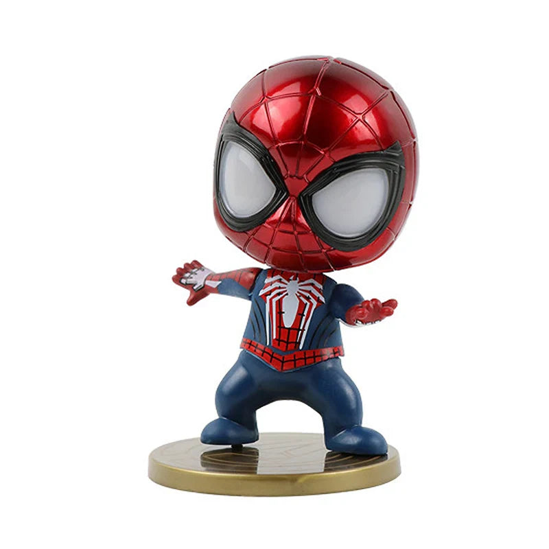 Spiderman Action Figure Toy - 9cm - PVC Desk Decoration - Spiderman-1pcs H4 / 9CM - Figurines - Action & Toy Figures