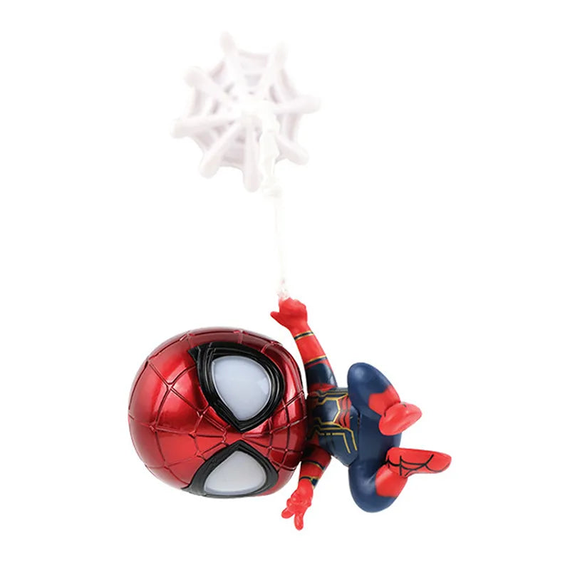 Spiderman Action Figure Toy - 9cm - PVC Desk Decoration - Spiderman-1pcs H1 / 9CM - Figurines - Action & Toy Figures