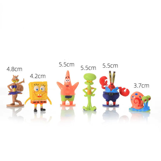 SpongeBob Action Figures - 1set - Figurines - Action & Toy Figures - 2 - 2024