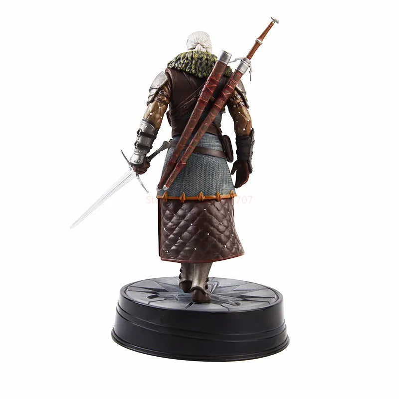 The Witcher 3 Geralt of Rivia Action Figure - 24cm PVC Collectible Toy - Figurines - Action & Toy Figures - 5 - 2024