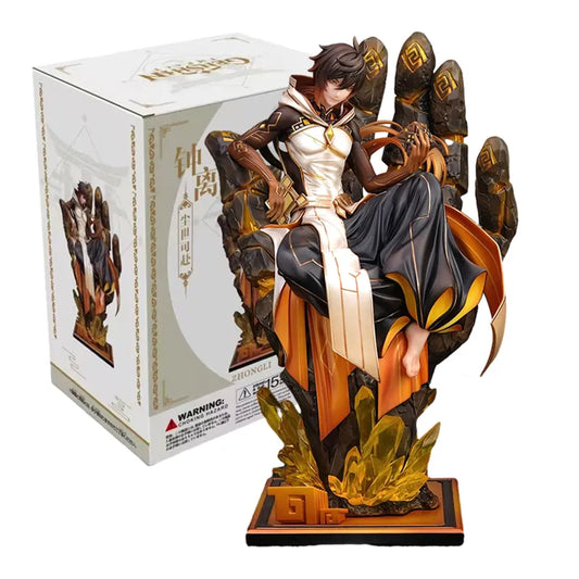 Zhongli the Geo Archon - 26cm Genshin Impact Collectible PVC Action Figure - Figurines - Action & Toy Figures - 1 - 2024