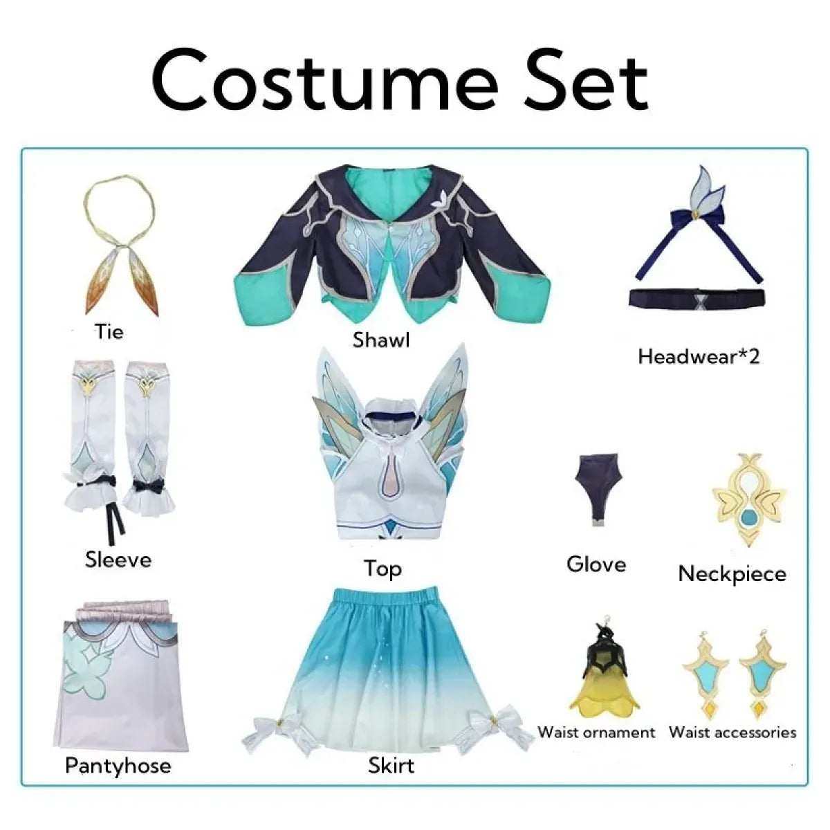 Firefly Cosplay Costume – Honkai: Star Rail Outfit Full Set - Cosplay - Cosplay - 5