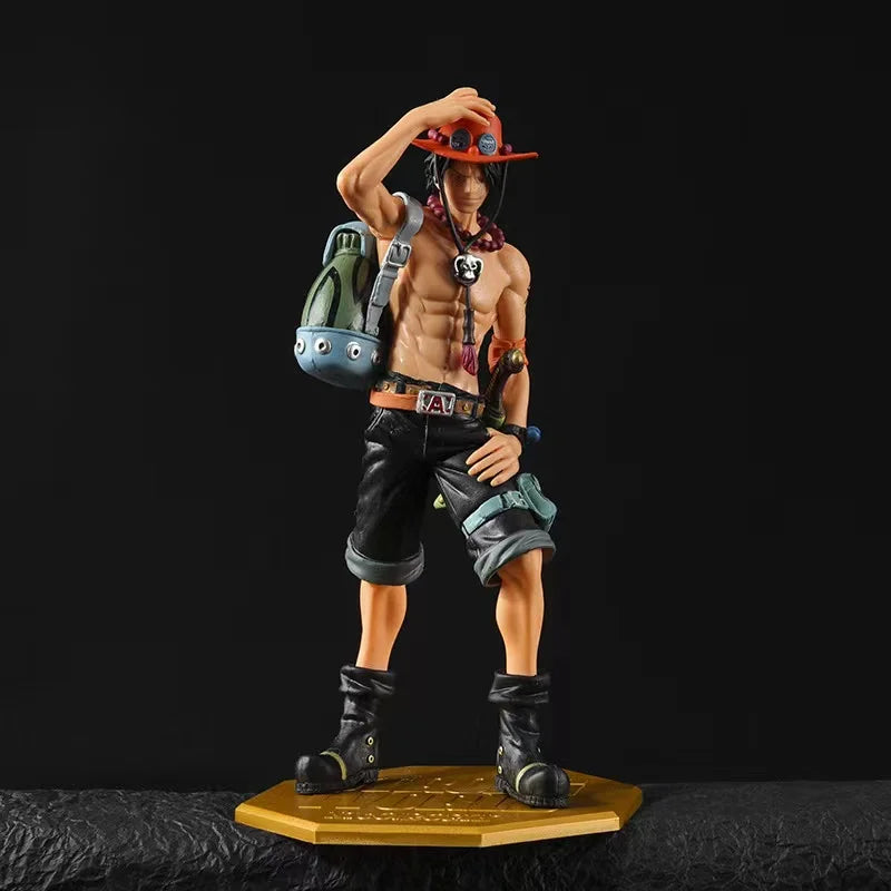 One Piece DX 10th Anniversary Fire Fist Ace Figure - Collectible PVC Model - no retail box - Anime - Action & Toy