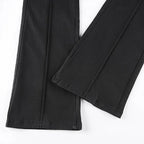 Slim Fit Flare Pants - Bottoms - 14