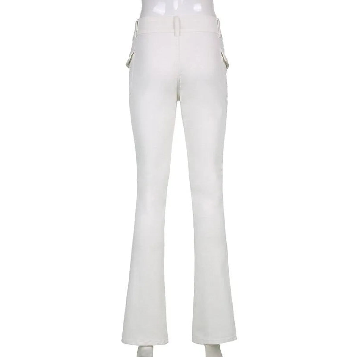Slim Fit Flare Pants - Bottoms - 21