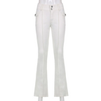 Slim Fit Flare Pants - Bottoms - 23