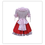 Flandre Scarlet Red Lolita Cosplay Dress Set - All Dresses - Cosplay - 5