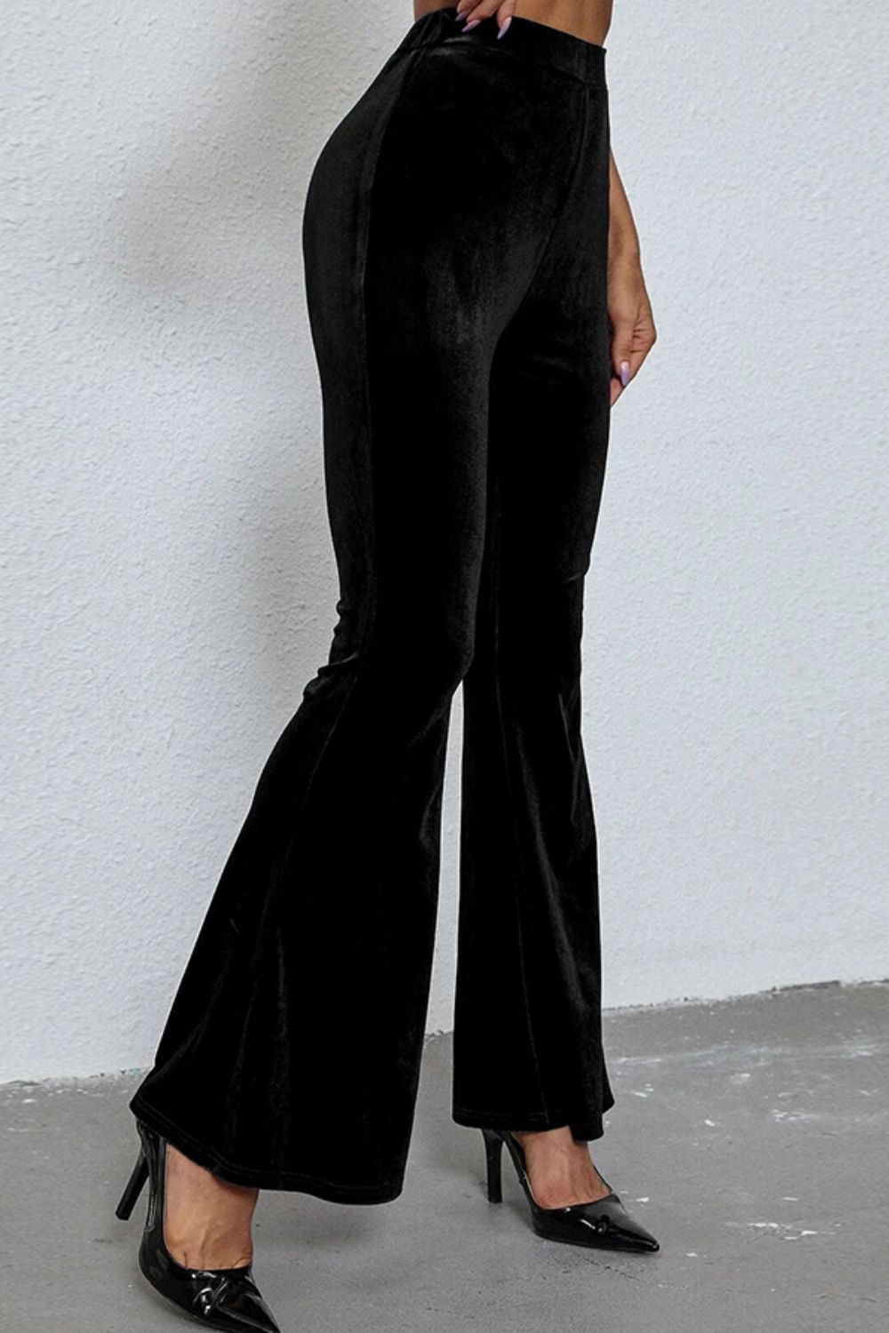 High Waist Flare Leg Pants - Bottoms - Pants - 4 - 2024