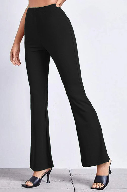 High Rise Flare Pants - Bottoms - Pants - 1 - 2024