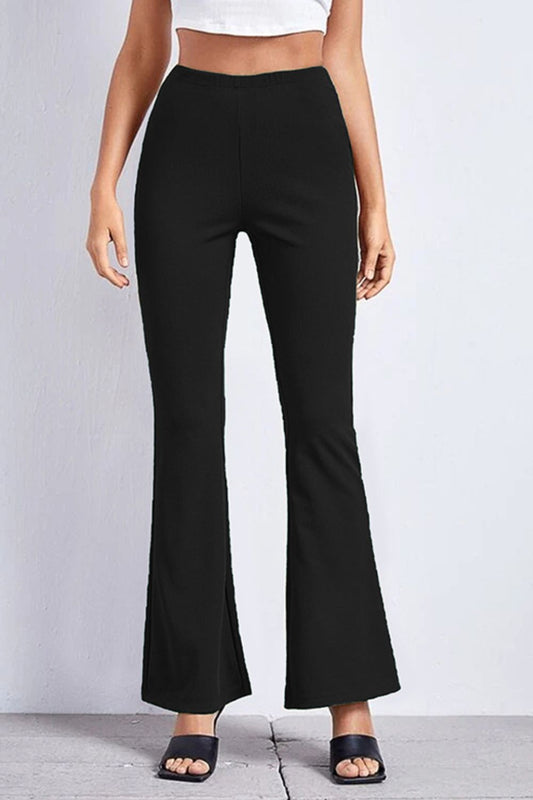 High Rise Flare Pants - Black / M - Bottoms - Pants - 3 - 2024