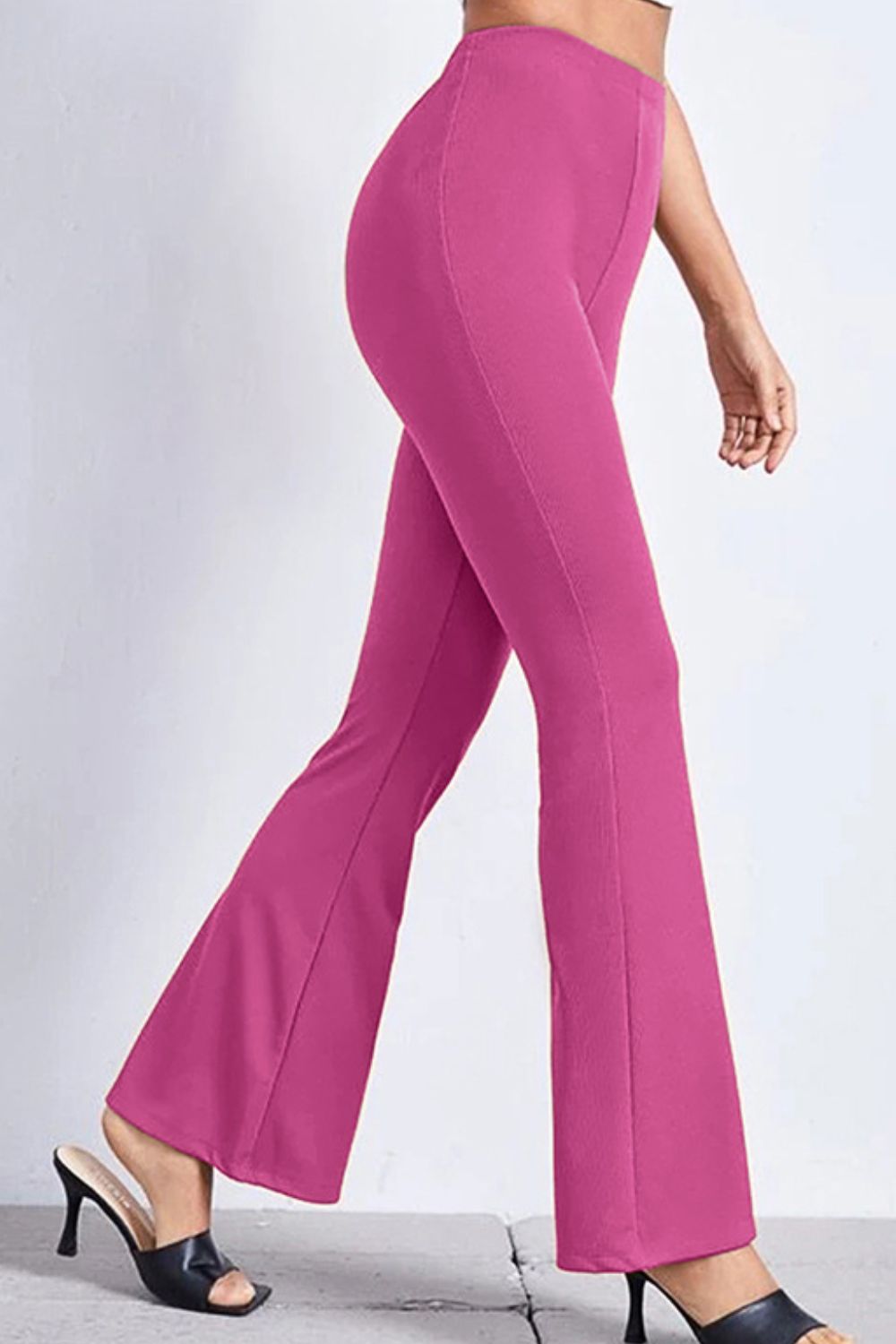 High Rise Flare Pants - Bottoms - Pants - 7 - 2024