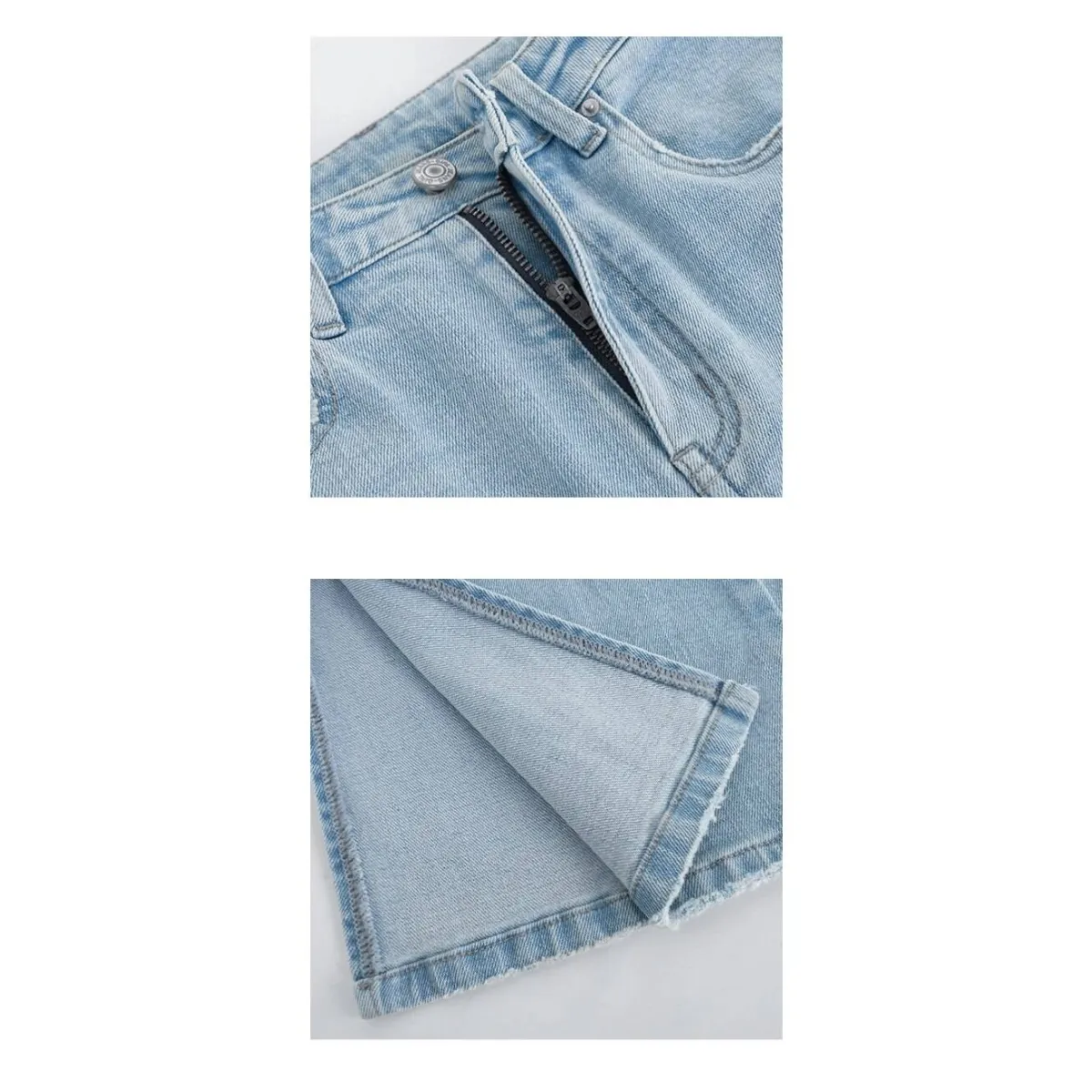 Flared High Waist Skinny Jeans - Bottoms - 16