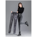 Thick Fleece High-waist Skinny Jeans - Bottoms - 15