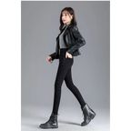 Thick Fleece High-waist Skinny Jeans - Bottoms - 33