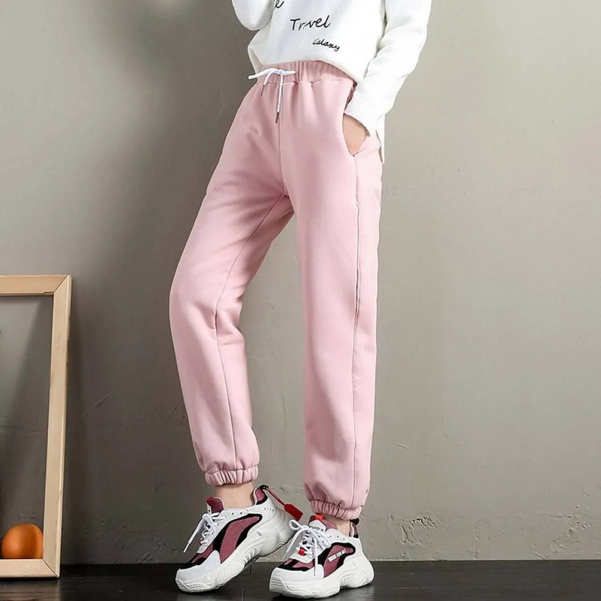 Thick Fleece Joggers - Bottoms - 1