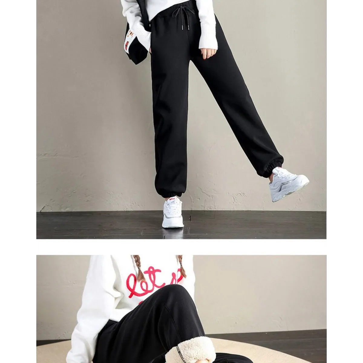 Thick Fleece Joggers - Bottoms - 10