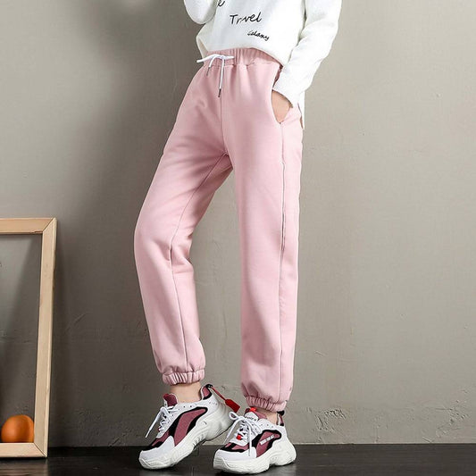 Thick Fleece Joggers - Pink / M - Bottoms - Pants - 16 - 2024