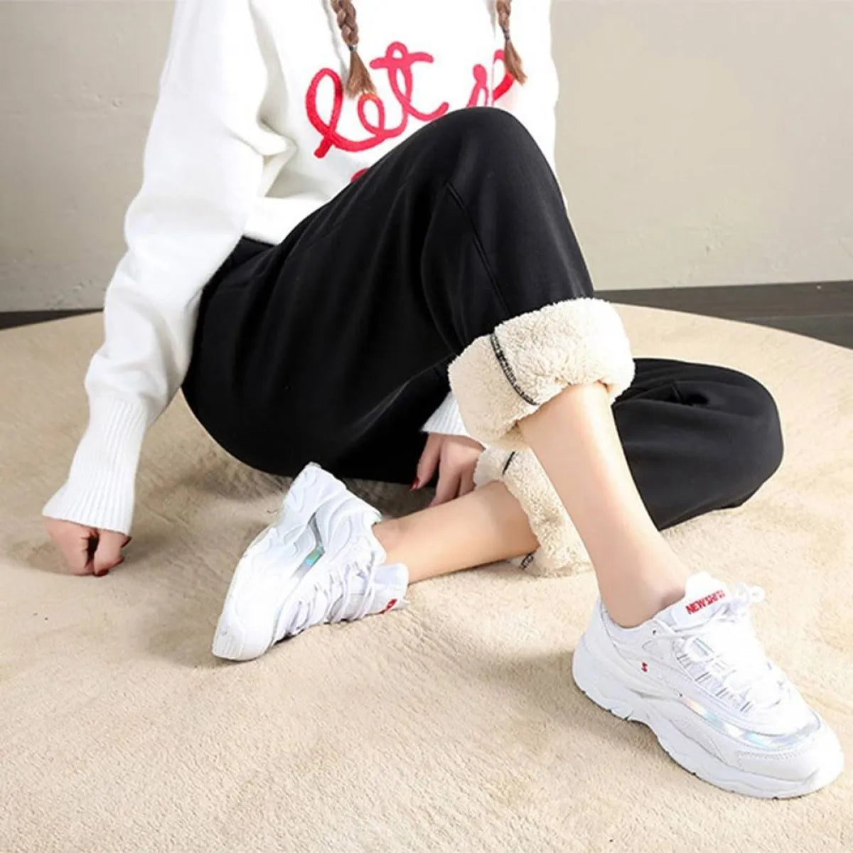 Thick Fleece Joggers - Bottoms - 5