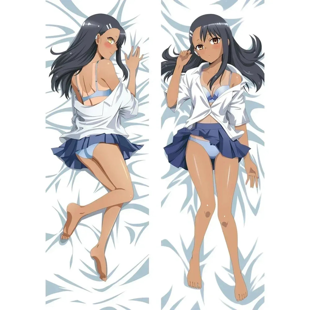 Navy Schoolgirl Anime Dakimakura – Kogal Style Body Pillow Cover - Anime - Dakimakuras - 1