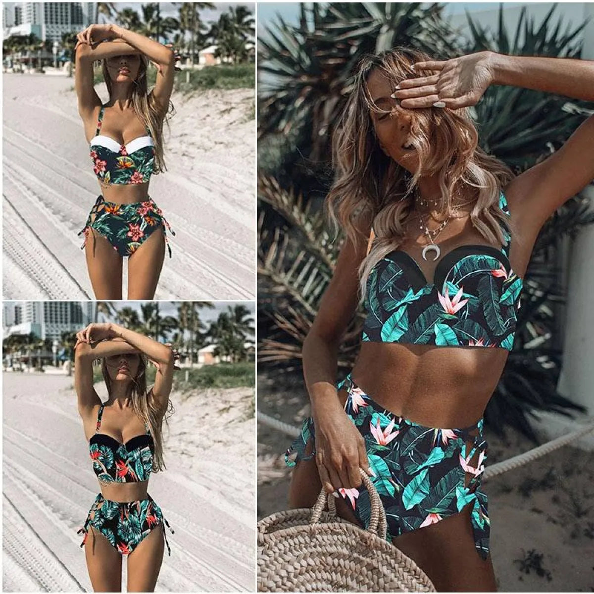 Floral Bikinis - Women’s Clothing & Accessories - 5