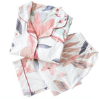 Floral Cotton Pajamas - Women’s Clothing & Accessories - 1