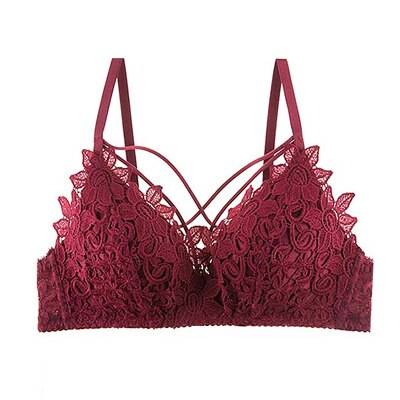 Lace Push Up Bralette - Dark Brown / 80A - Women’s Clothing & Accessories - Bras - 15 - 2024