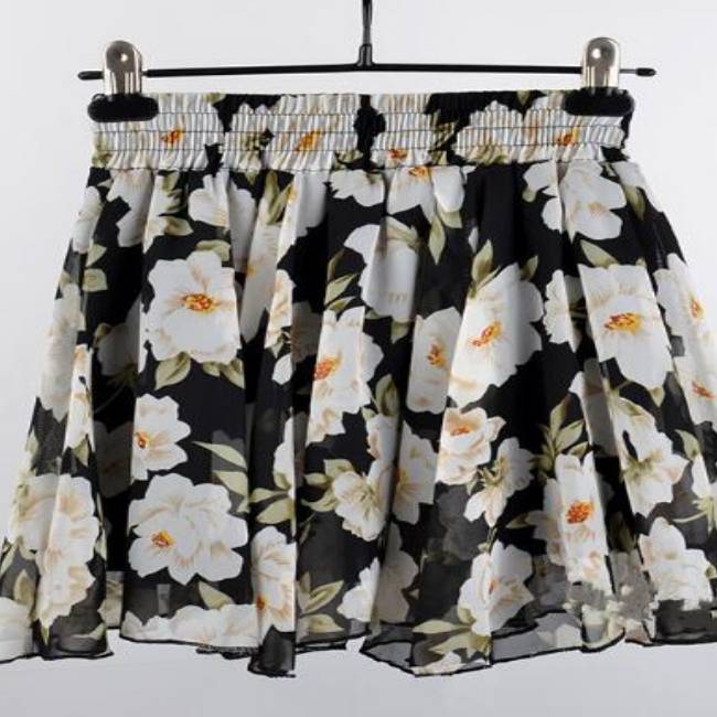 Floral Mini Skirt - 20 / One Size - Bottoms - Skirts - 18 - 2024