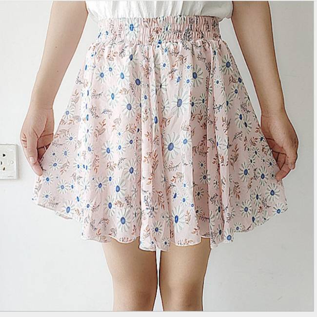 Floral Mini Skirt - 26 / One Size - Bottoms - Skirts - 34 - 2024