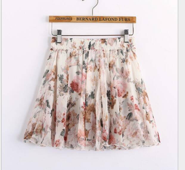 Floral Mini Skirt - Bottoms - Skirts - 6 - 2024