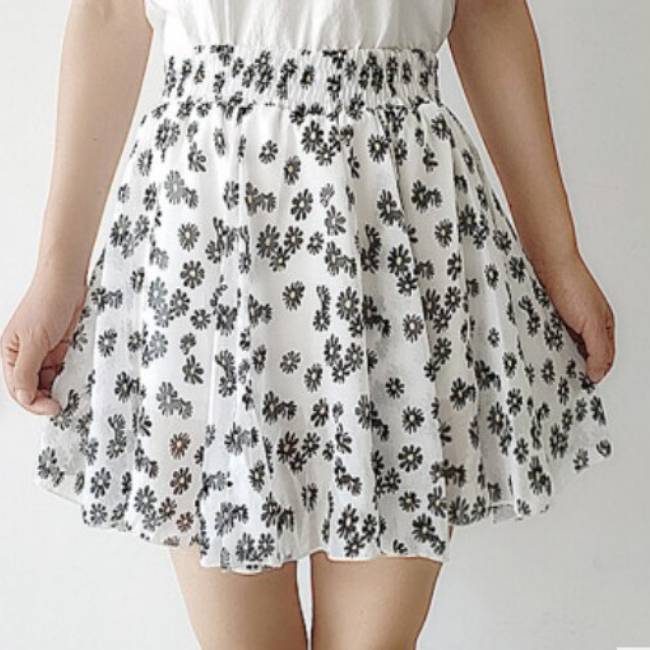 Floral Mini Skirt - 27 / One Size - Bottoms - Skirts - 7 - 2024