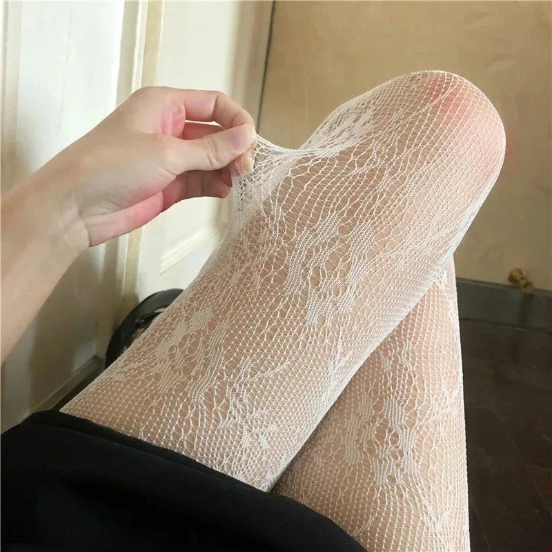 Floral Patterned Streetwear Stockings - Socks & Hosiery - Clothing Accessories - 6 - 2024