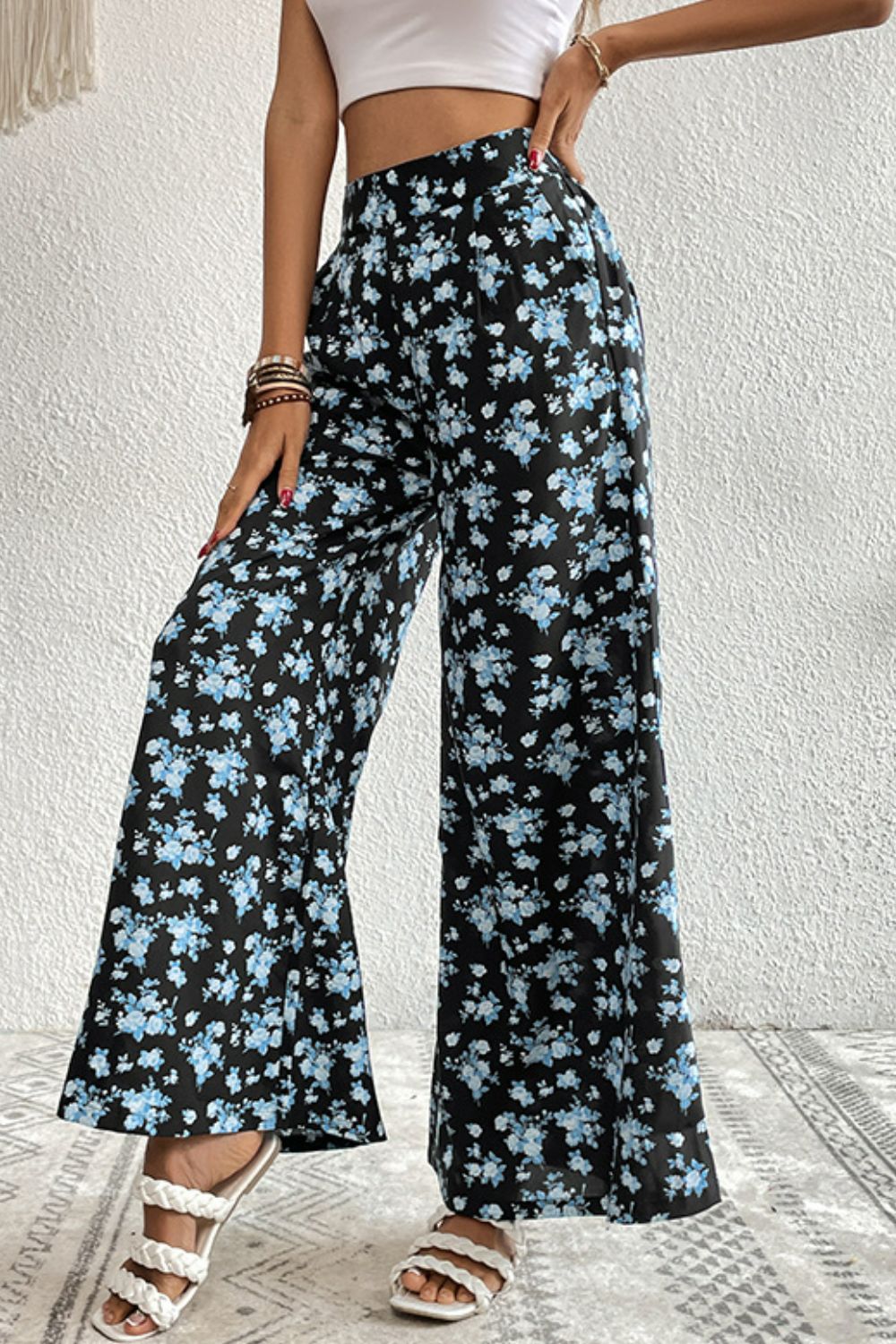 Floral Pocket Culottes - Bottoms - Pants - 3 - 2024