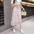 Floral Print Maxi Skirt - Bottoms - 16