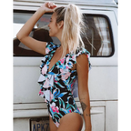 Floral Ruffles Swimwear - Women’s Clothing & Accessories - 13